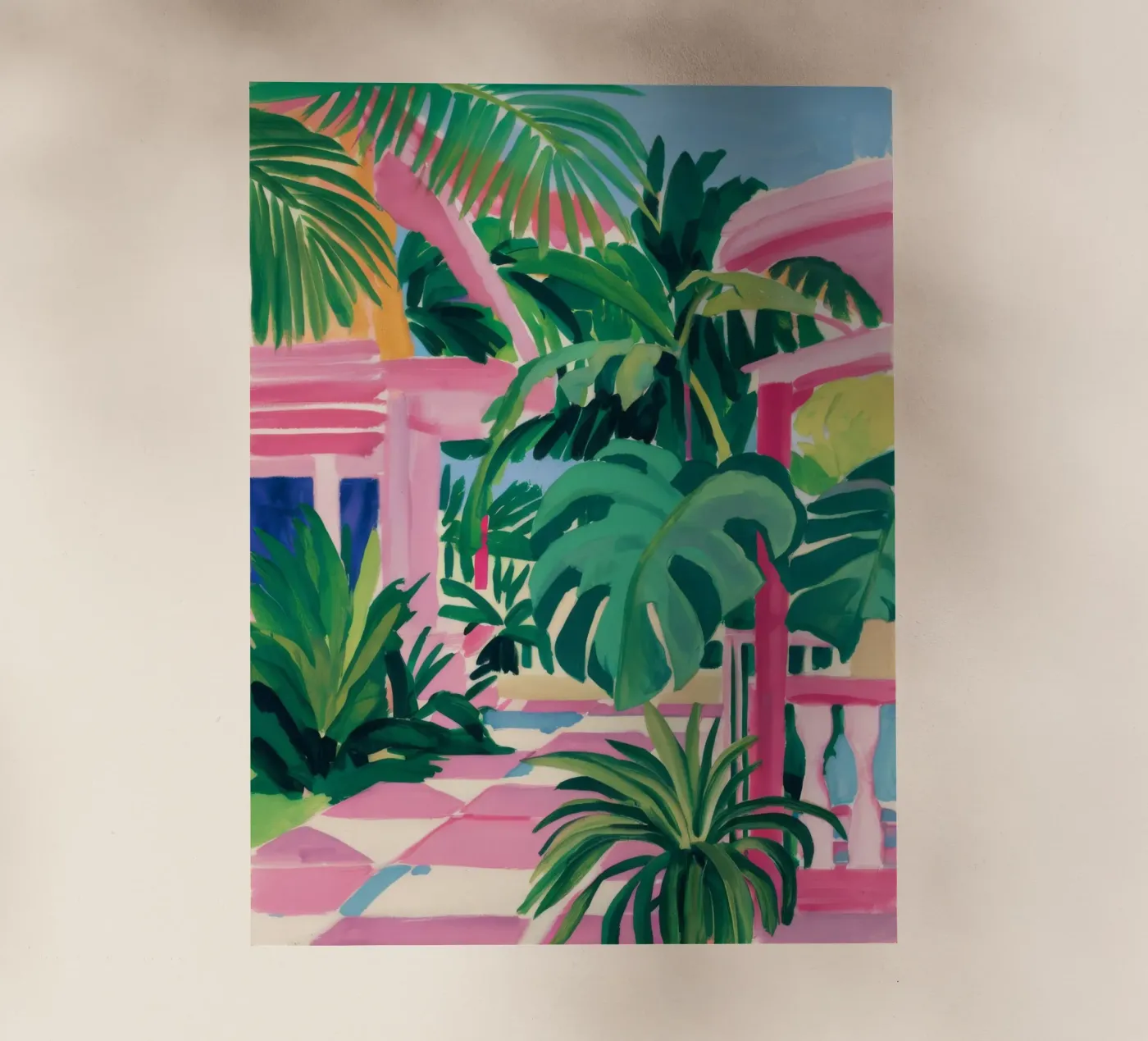 Chic Tropic Tranquility backlit film by Jasper Rune