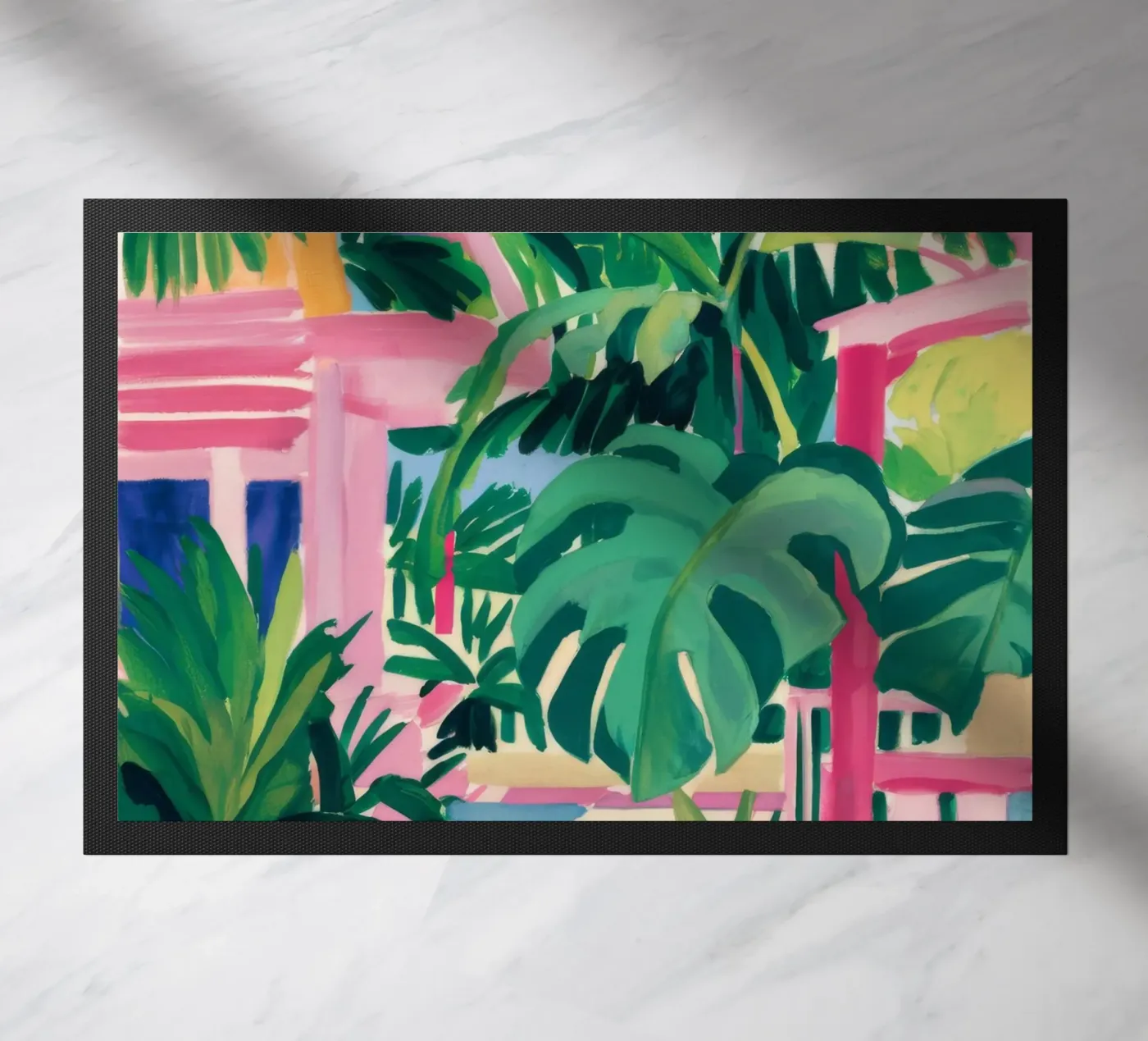 Chic Tropic Tranquility doormat by Jasper Rune