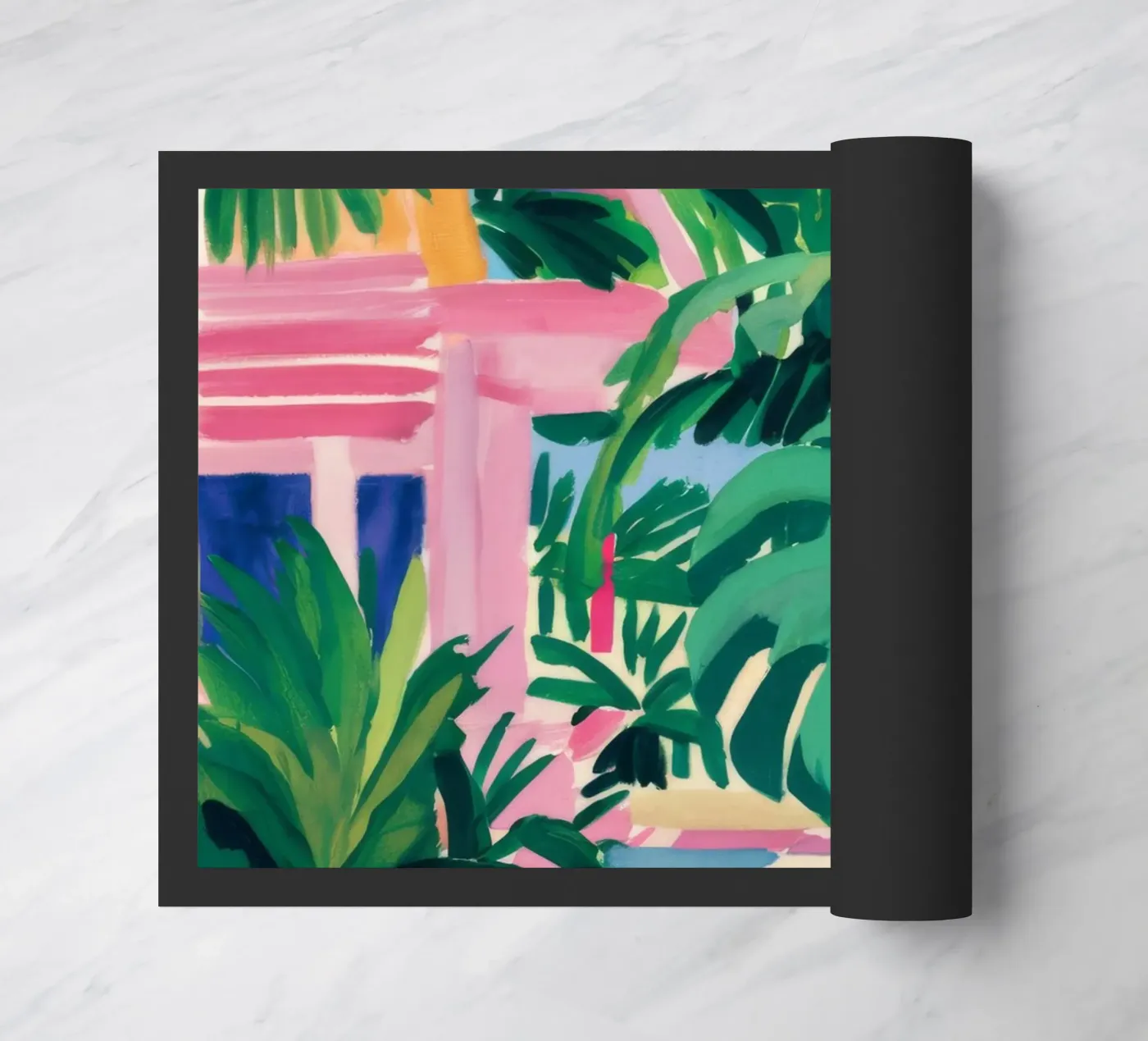 Chic Tropic Tranquility doormat by Jasper Rune