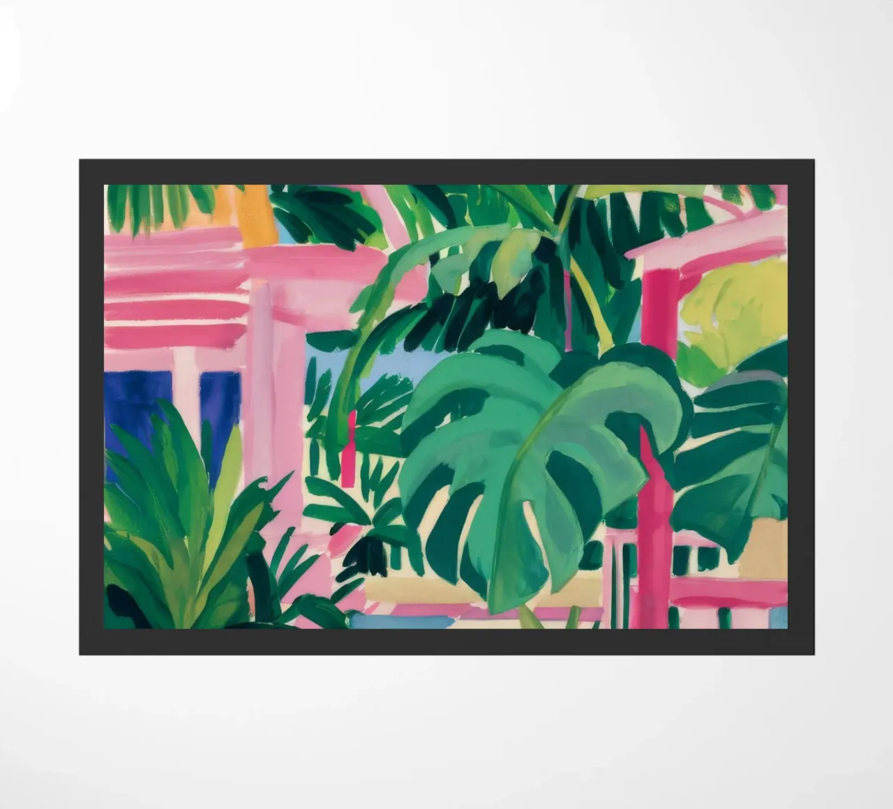 Chic Tropic Tranquility doormat by Jasper Rune