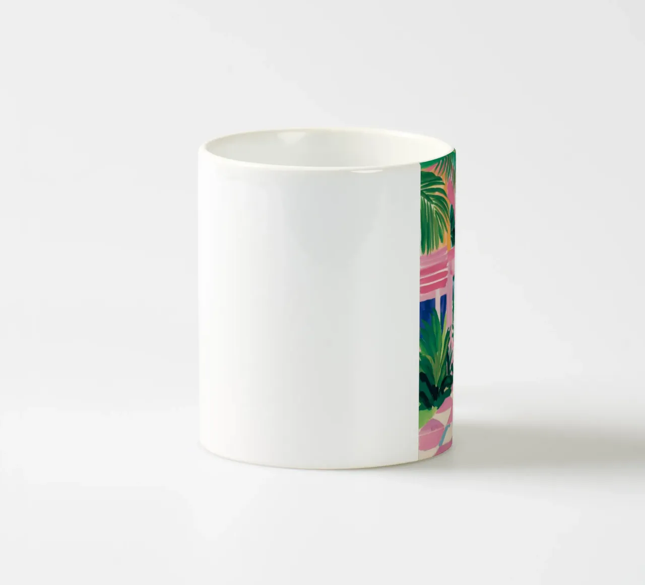 Chic Tropic Tranquility ceramic mug by Jasper Rune
