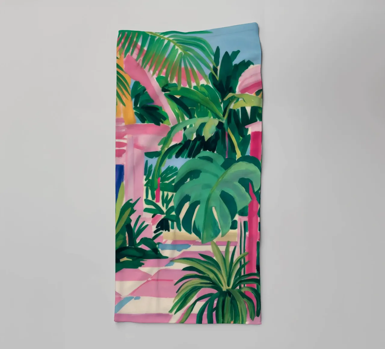 Chic Tropic Tranquility towel by Jasper Rune