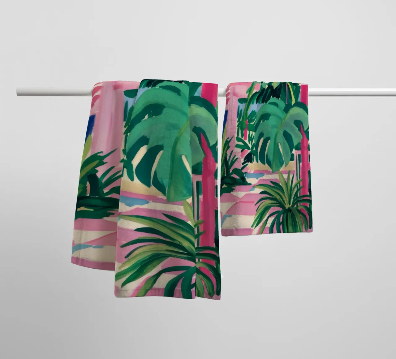 Chic Tropic Tranquility towel by Jasper Rune