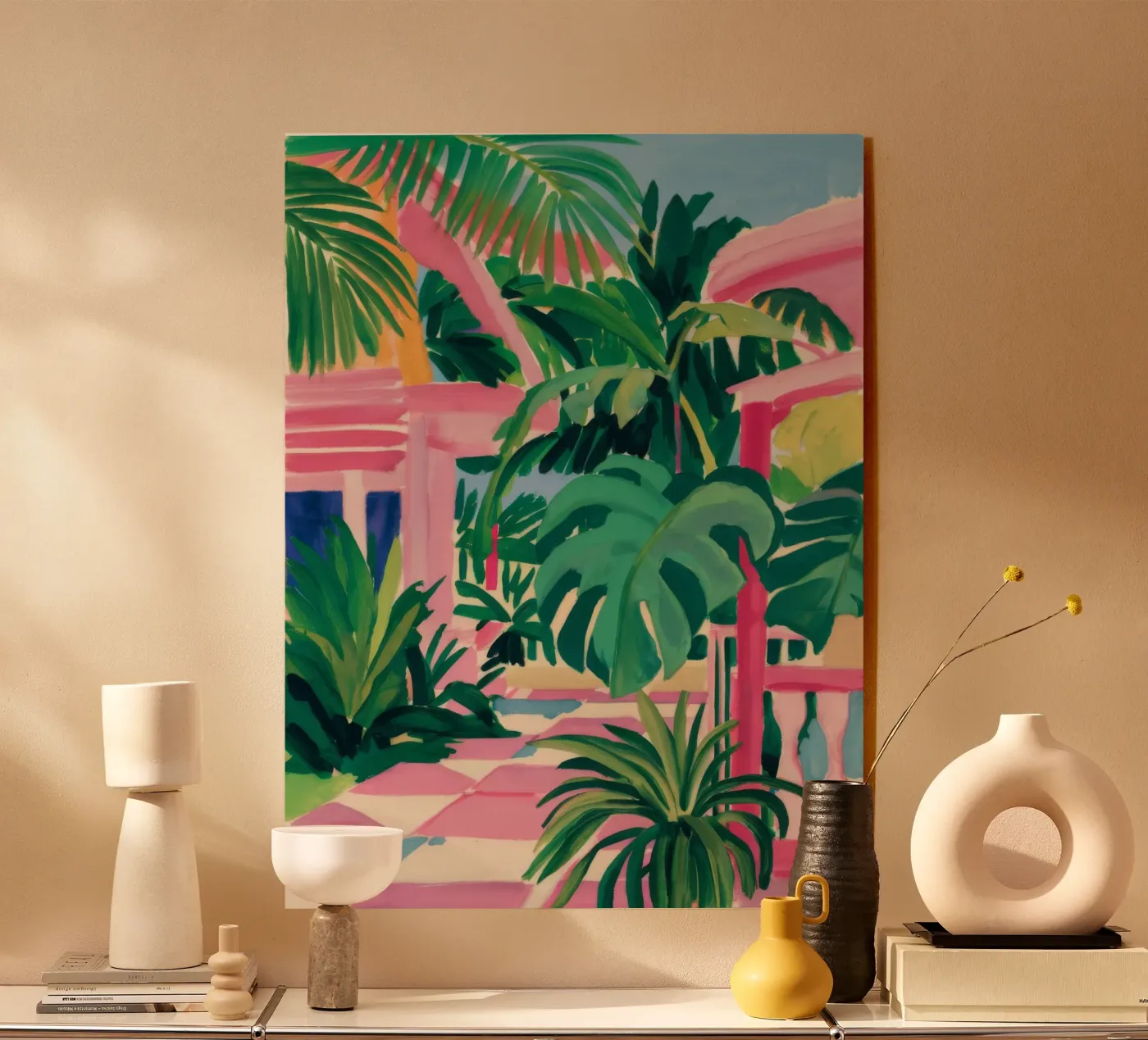 Chic Tropic Tranquility plexiglass da Jasper Rune