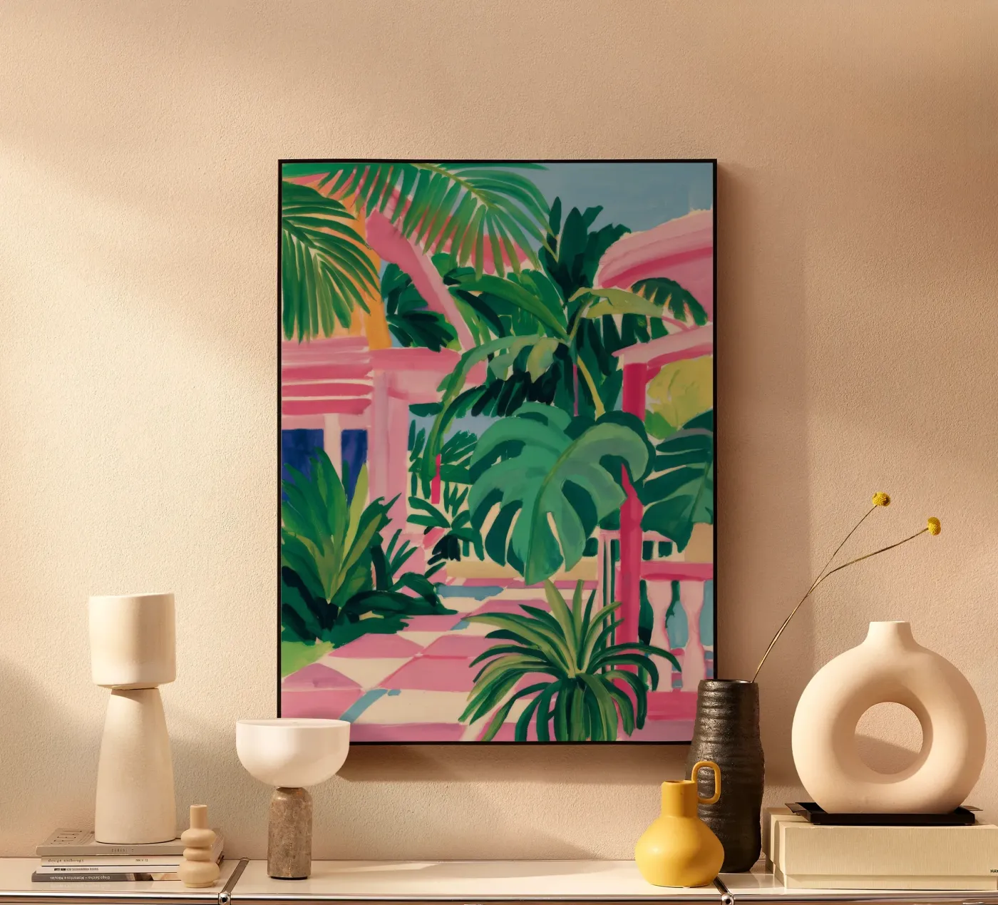 Chic Tropic Tranquility Forex-Platte von Jasper Rune