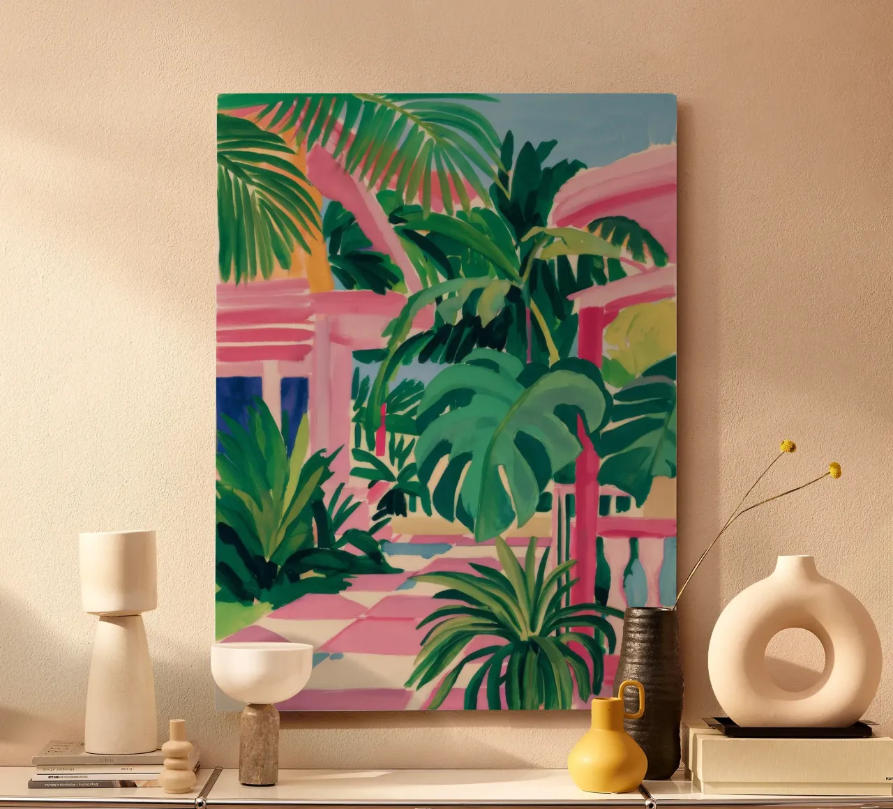 Chic Tropic Tranquility forex plate by Jasper Rune