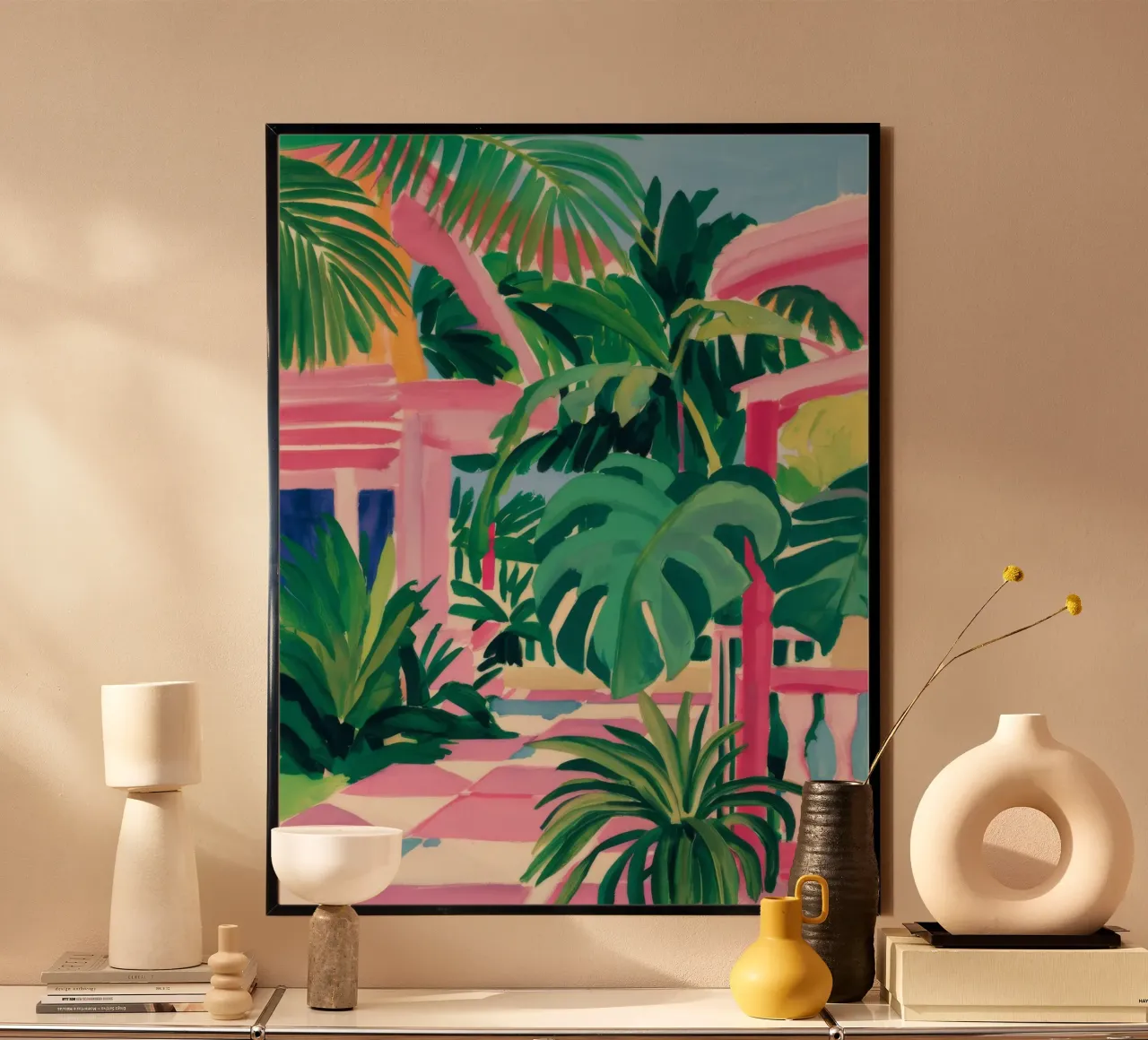 Chic Tropic Tranquility poster by Jasper Rune