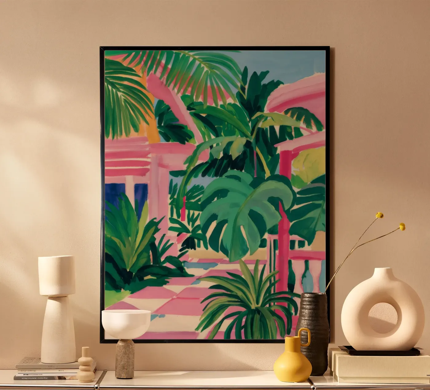 Chic Tropic Tranquility poster da Jasper Rune