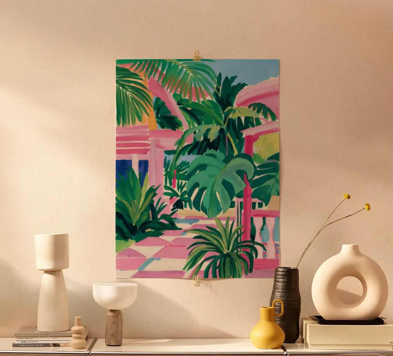 Chic Tropic Tranquility poster by Jasper Rune