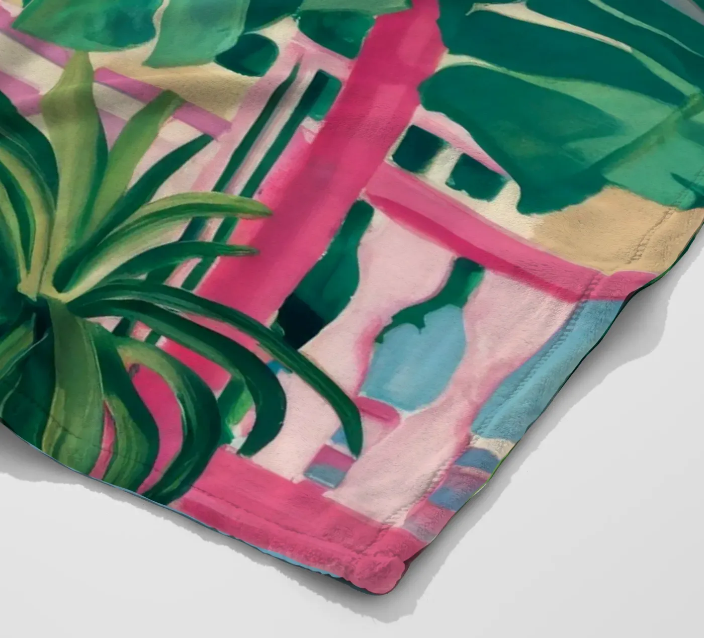 Chic Tropic Tranquility Fleecedecke von Jasper Rune