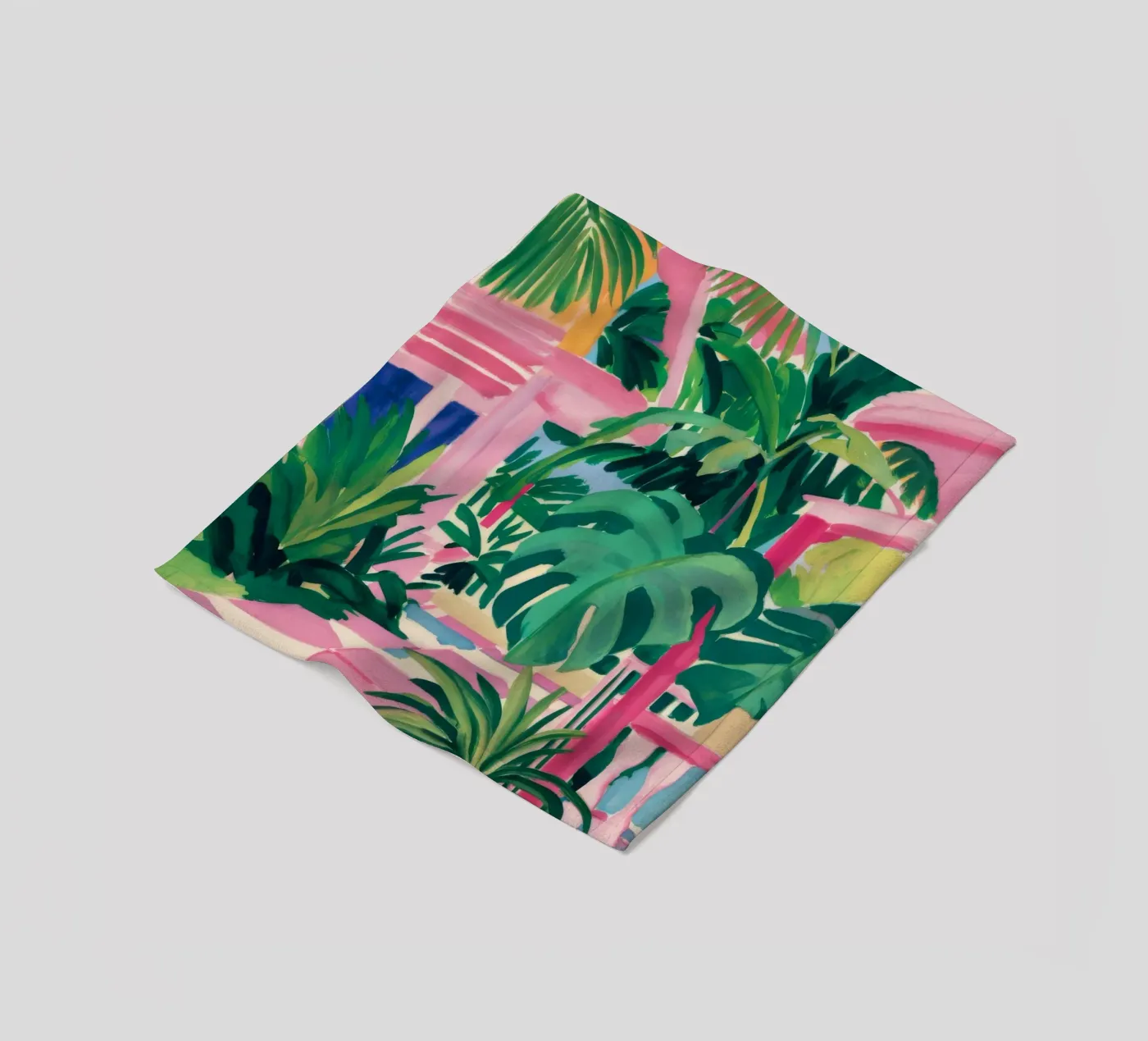 Chic Tropic Tranquility Fleecedecke von Jasper Rune