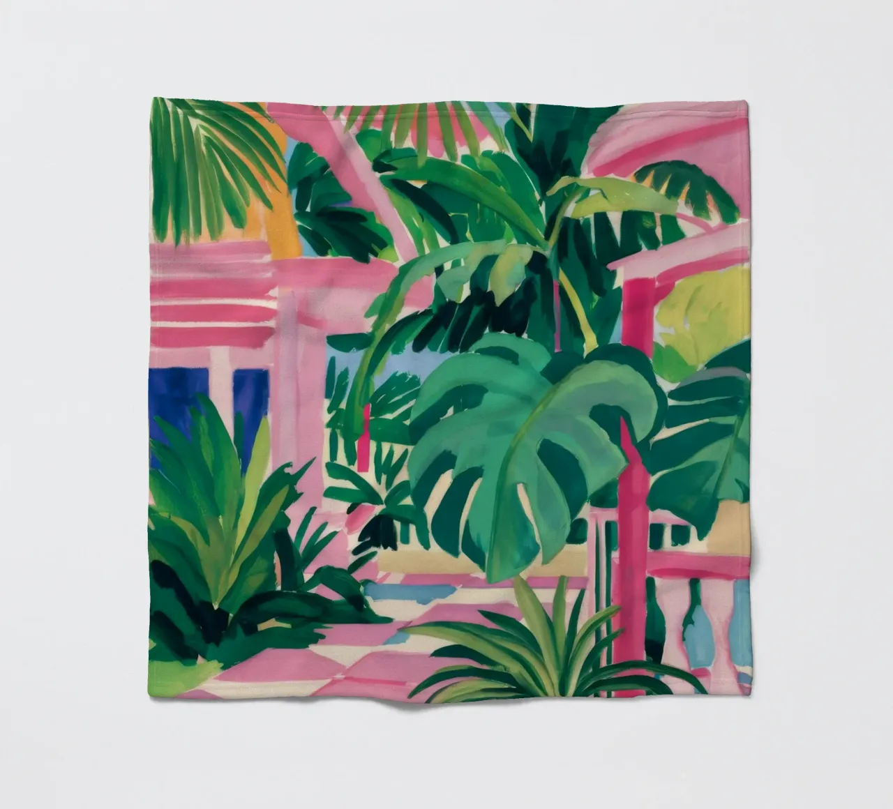 Chic Tropic Tranquility Fleecedecke von Jasper Rune