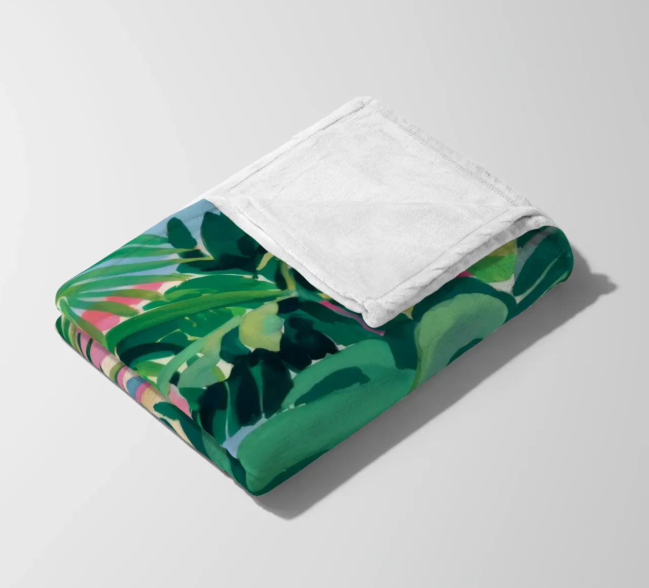 Chic Tropic Tranquility Fleecedecke von Jasper Rune