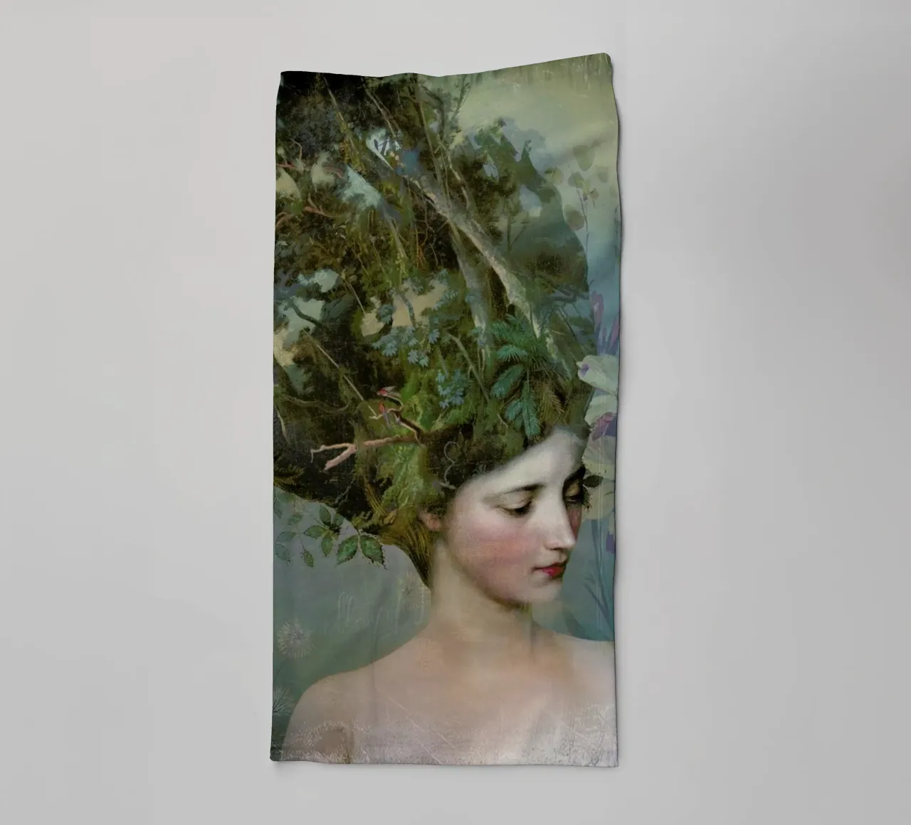 Portrait 17 asciugamano da bagno da Catrin Welz-Stein