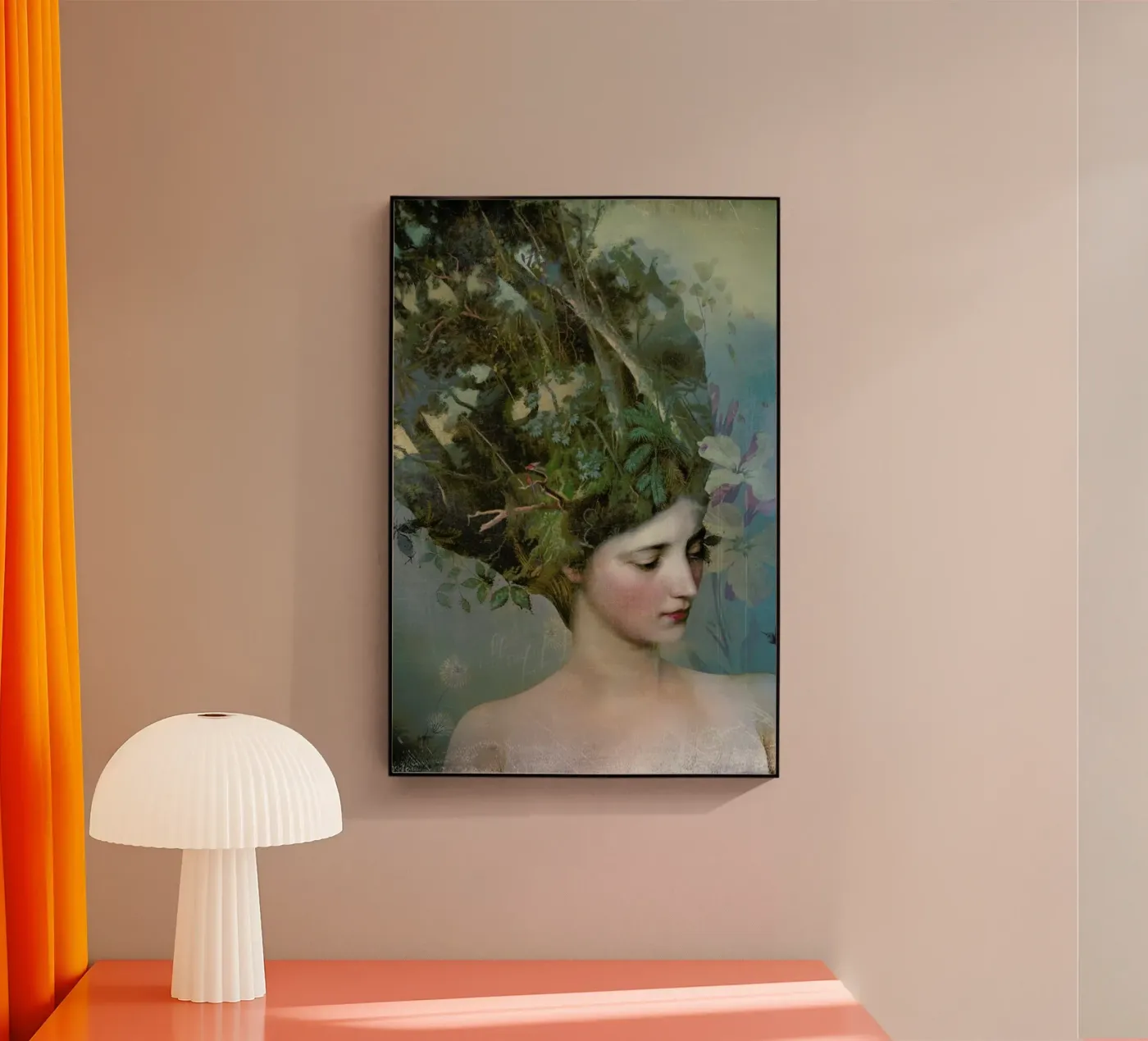 Portrait 17 acryl van Catrin Welz-Stein