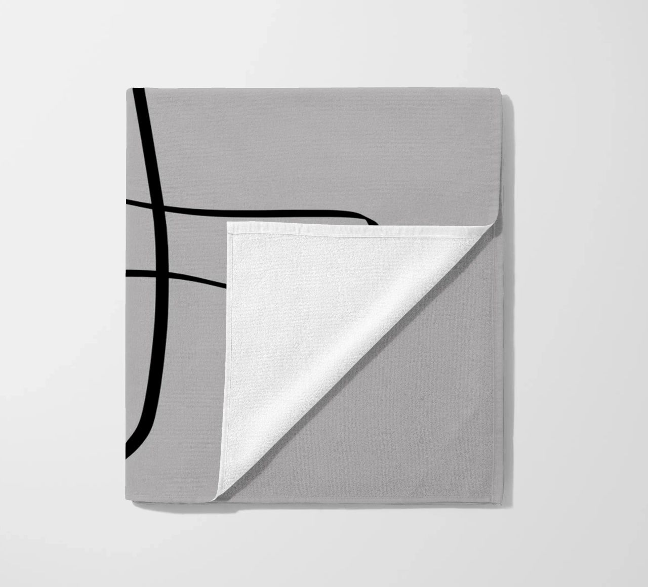 Figure with lines in taupe II telo mare da Imaginative