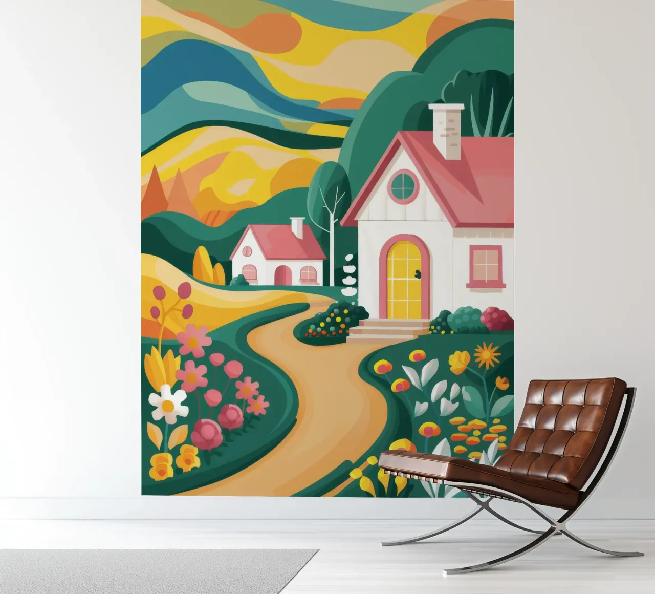 Cottage Path Dream photo wallpaper by Aurora Muse