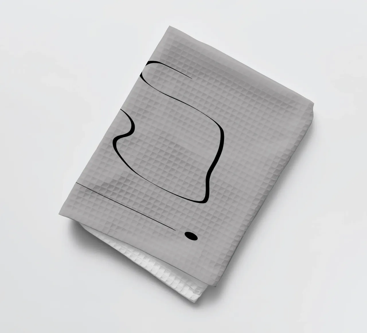 Figure with lines in taupe III torchon de Imaginative