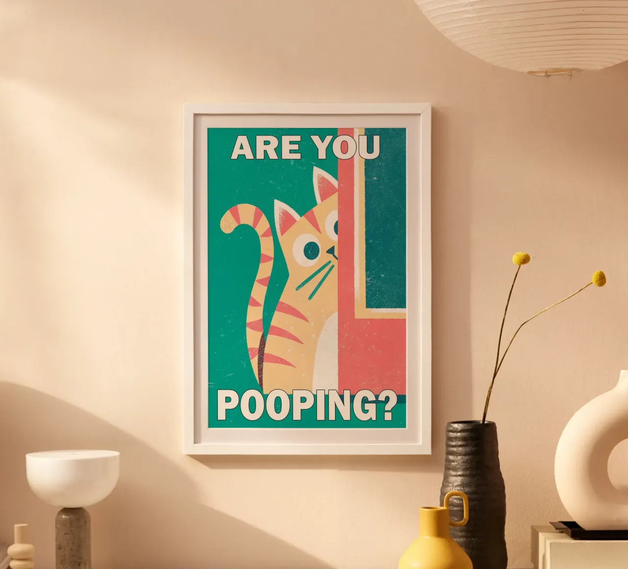 are you pooping cat hahnemühle by ralliness