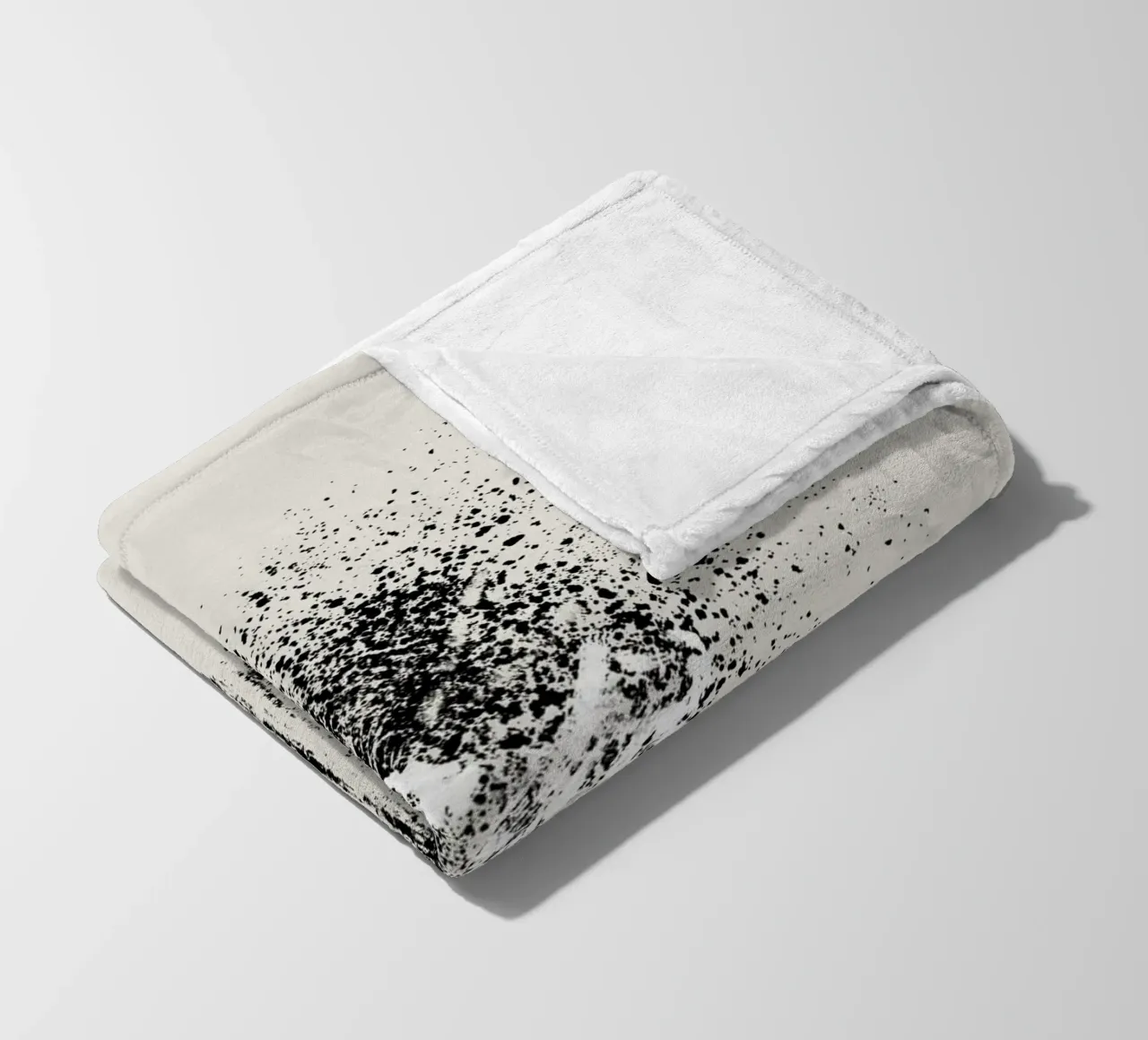 Modern and minimalist abstract with beige background coperta in pile da Imaginative