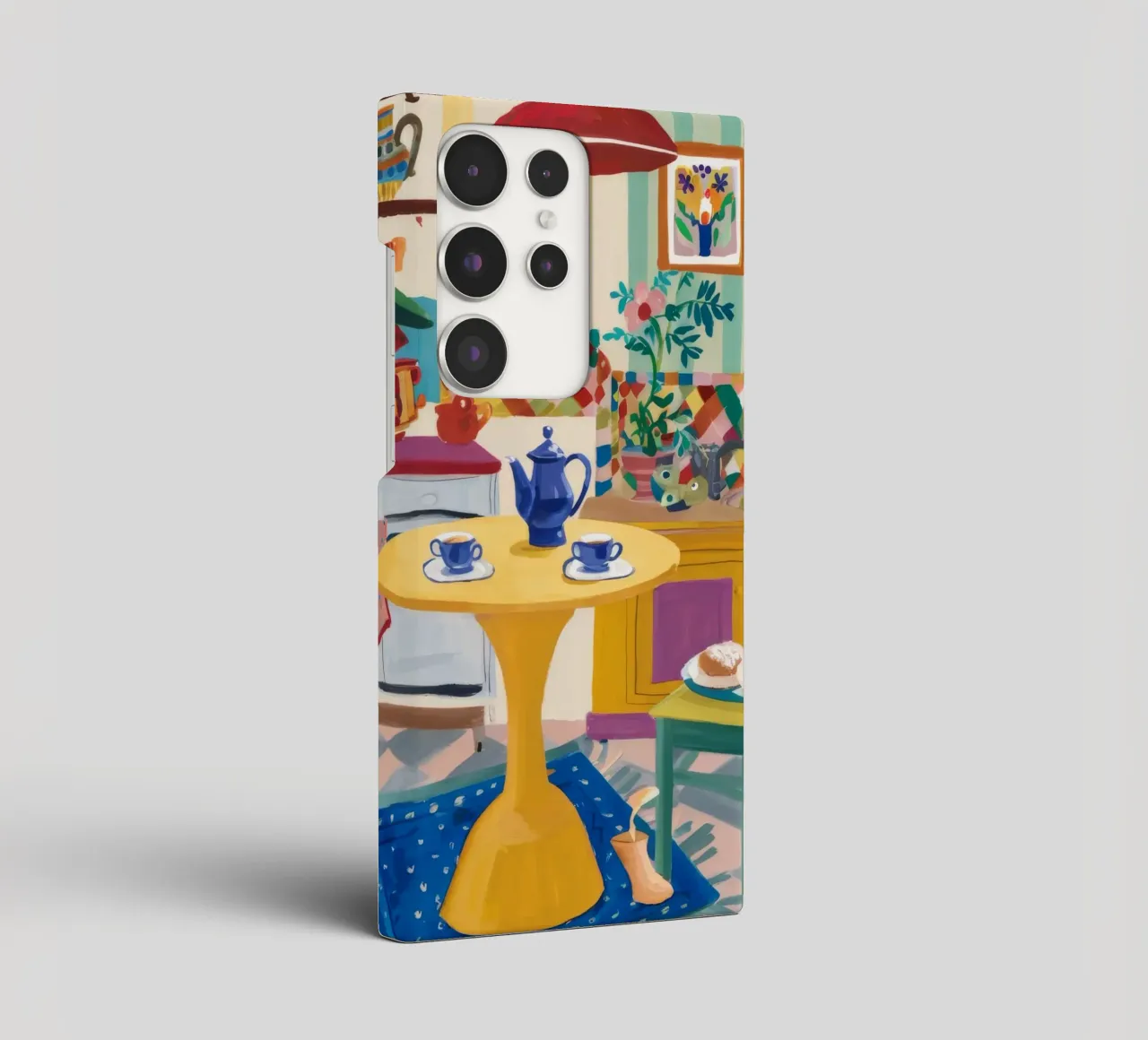 Gioia del Patchwork all'ora del tè cover samsung da Aurora Muse