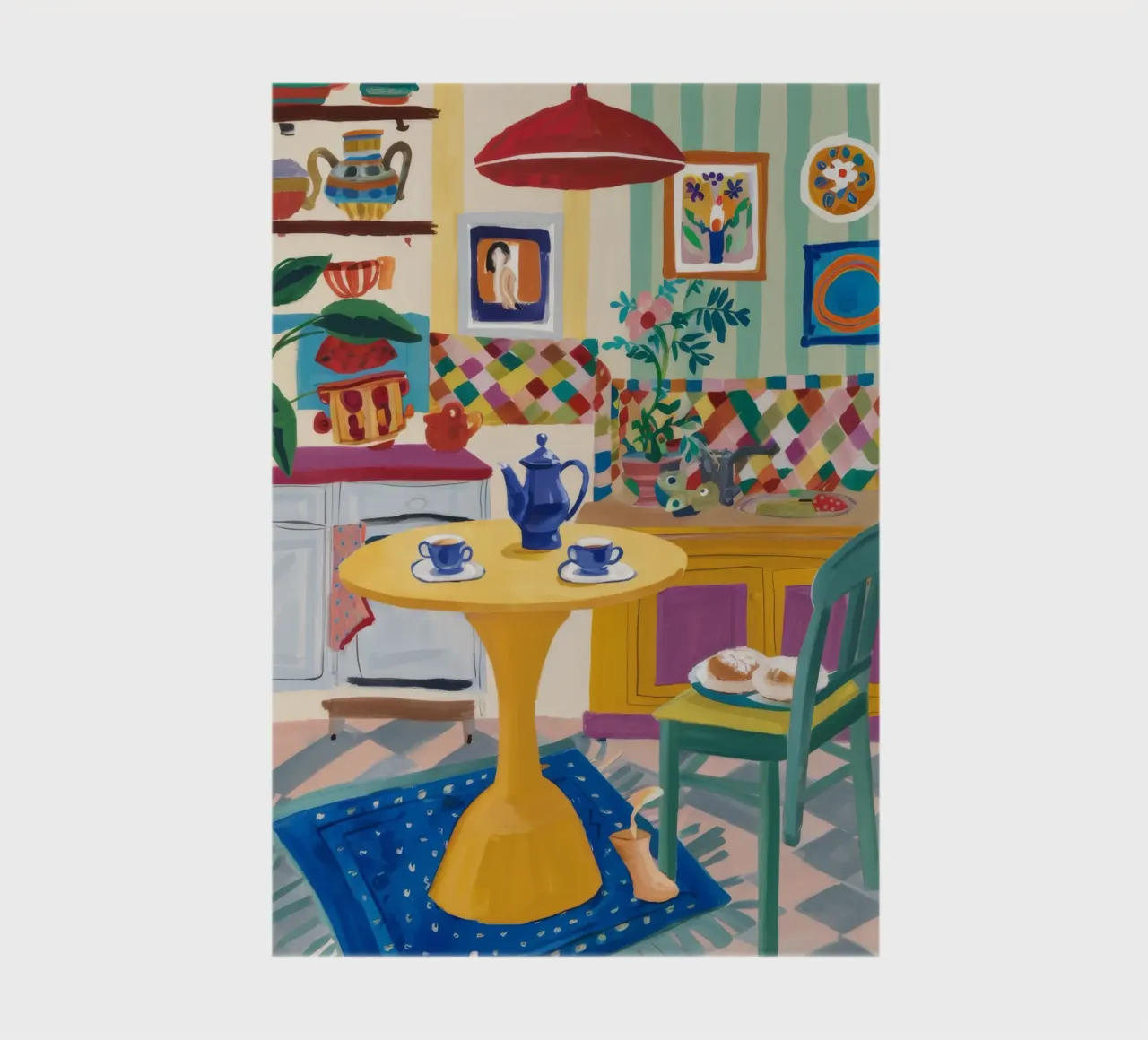 Teatime Patchwork Joy carnet de notes de Aurora Muse