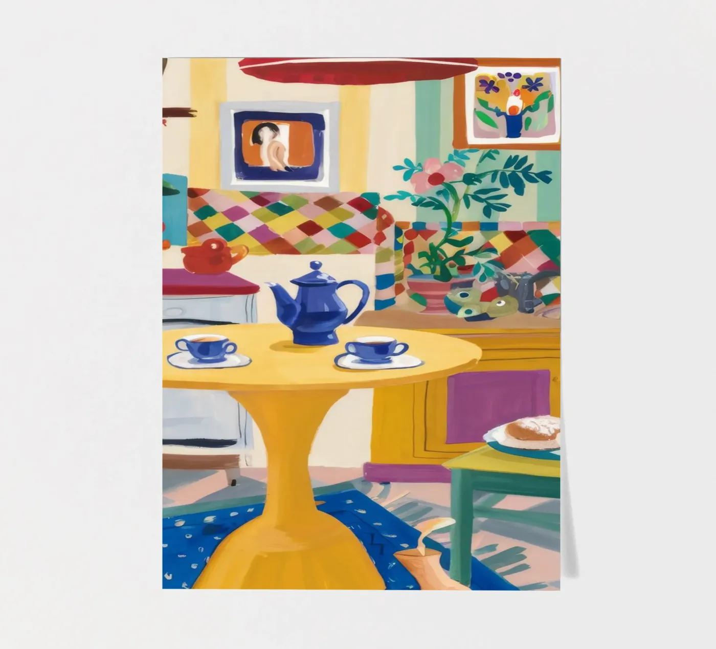 Teatime Patchwork Joy stickervel van Aurora Muse