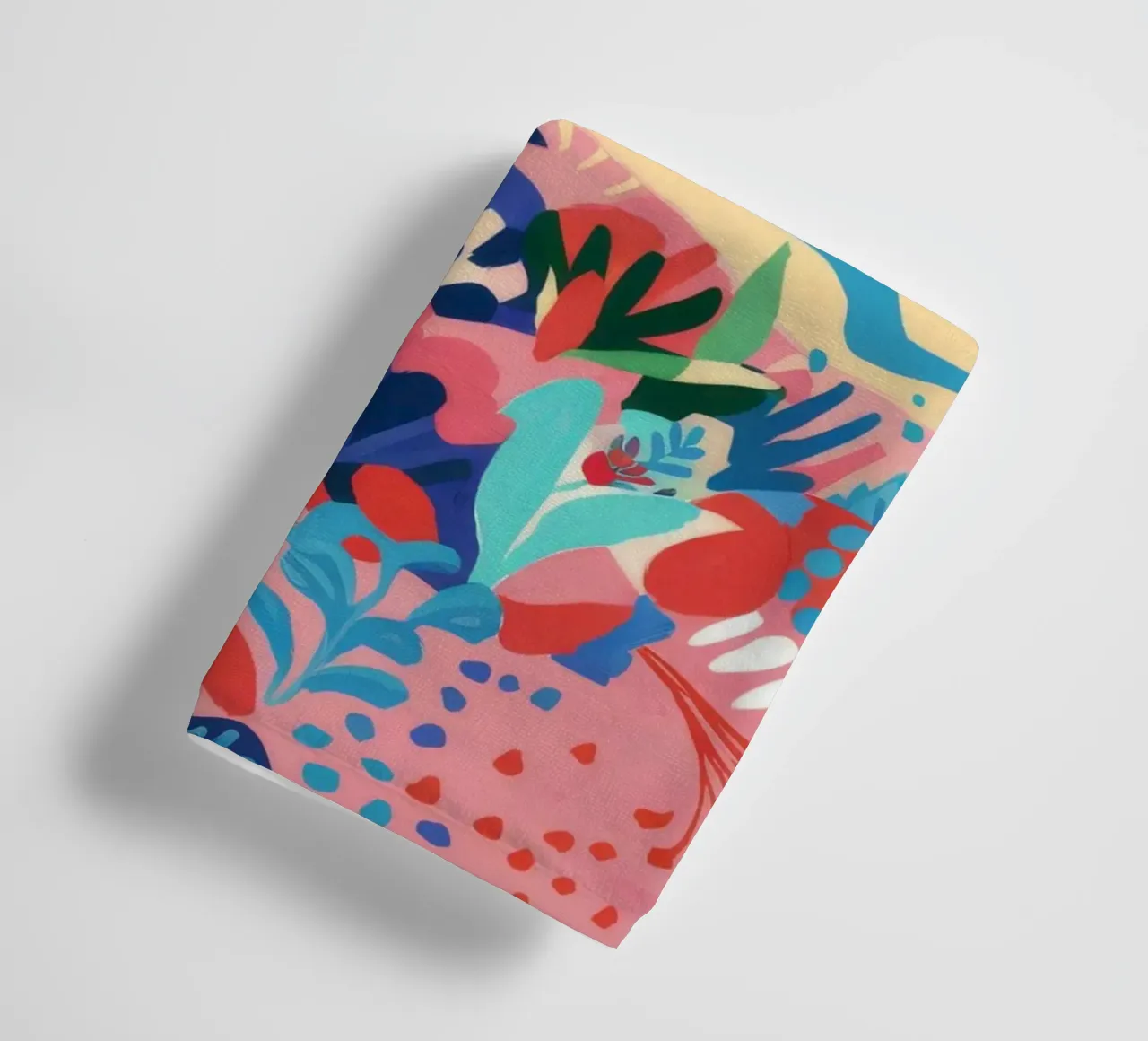 Abstracte kustsymfonie badhanddoek van Jasper Rune