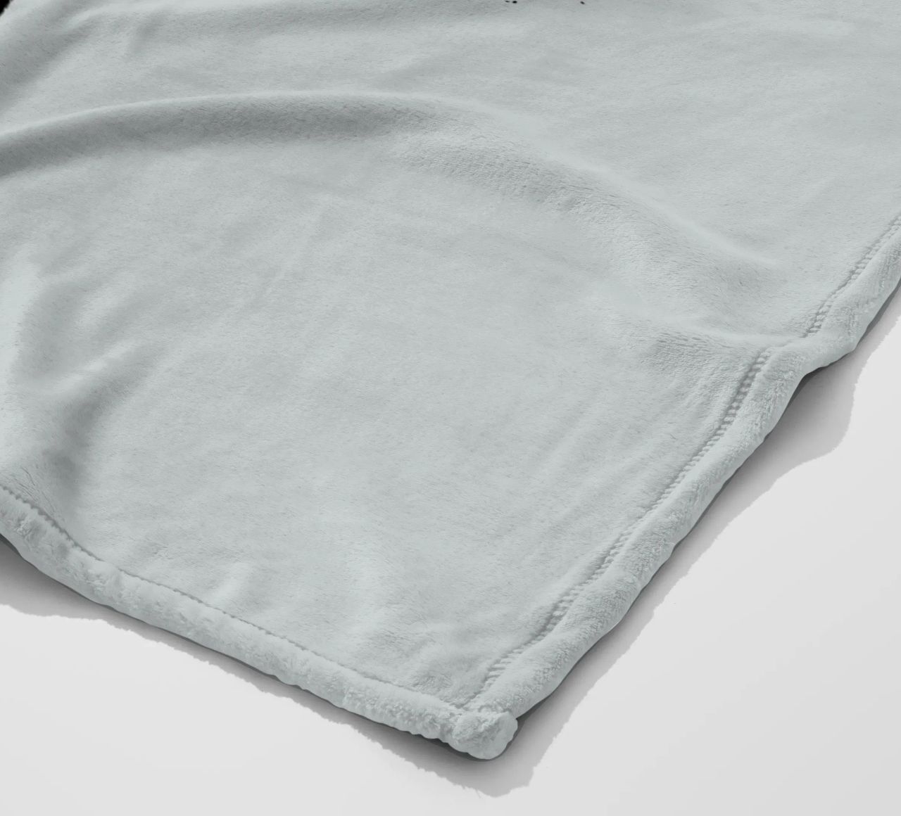 Modern and minimalist abstract with light blue background coperta in pile da Imaginative