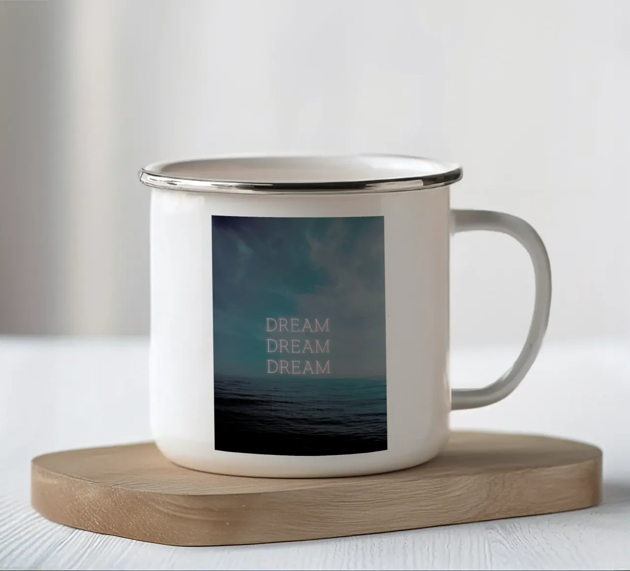 Dream Dream Dream II tazza in smalto da Sebastian Hilgetag