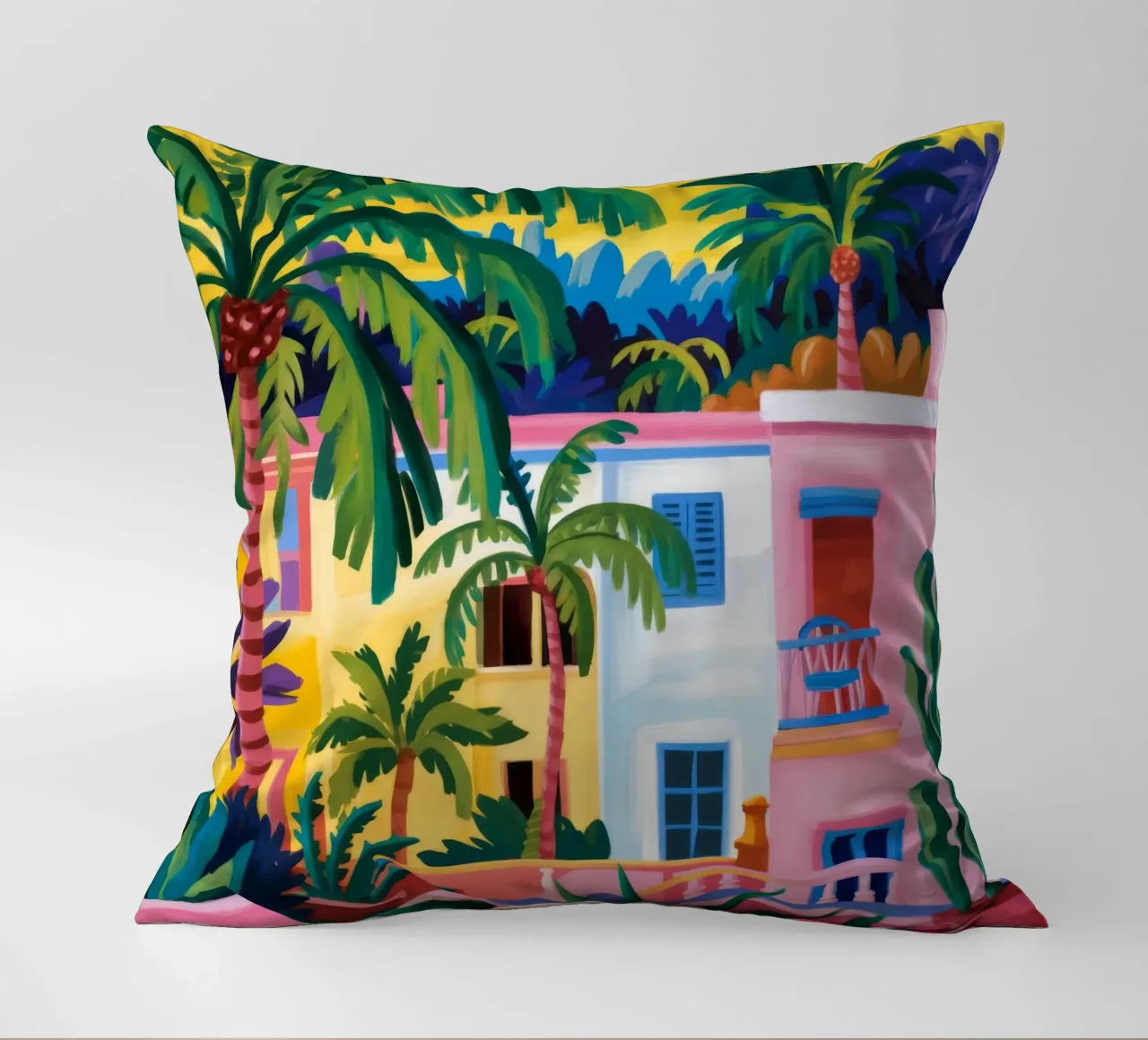 Angolo tropicale in fiore cuscino da Jasper Rune