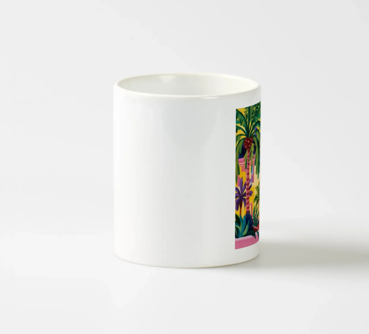 Angolo tropicale in fiore tazza in ceramica da Jasper Rune