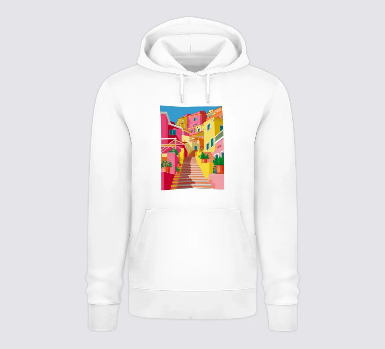 Chromatischer Treppenaufstieg Hoodie von Jasper Rune