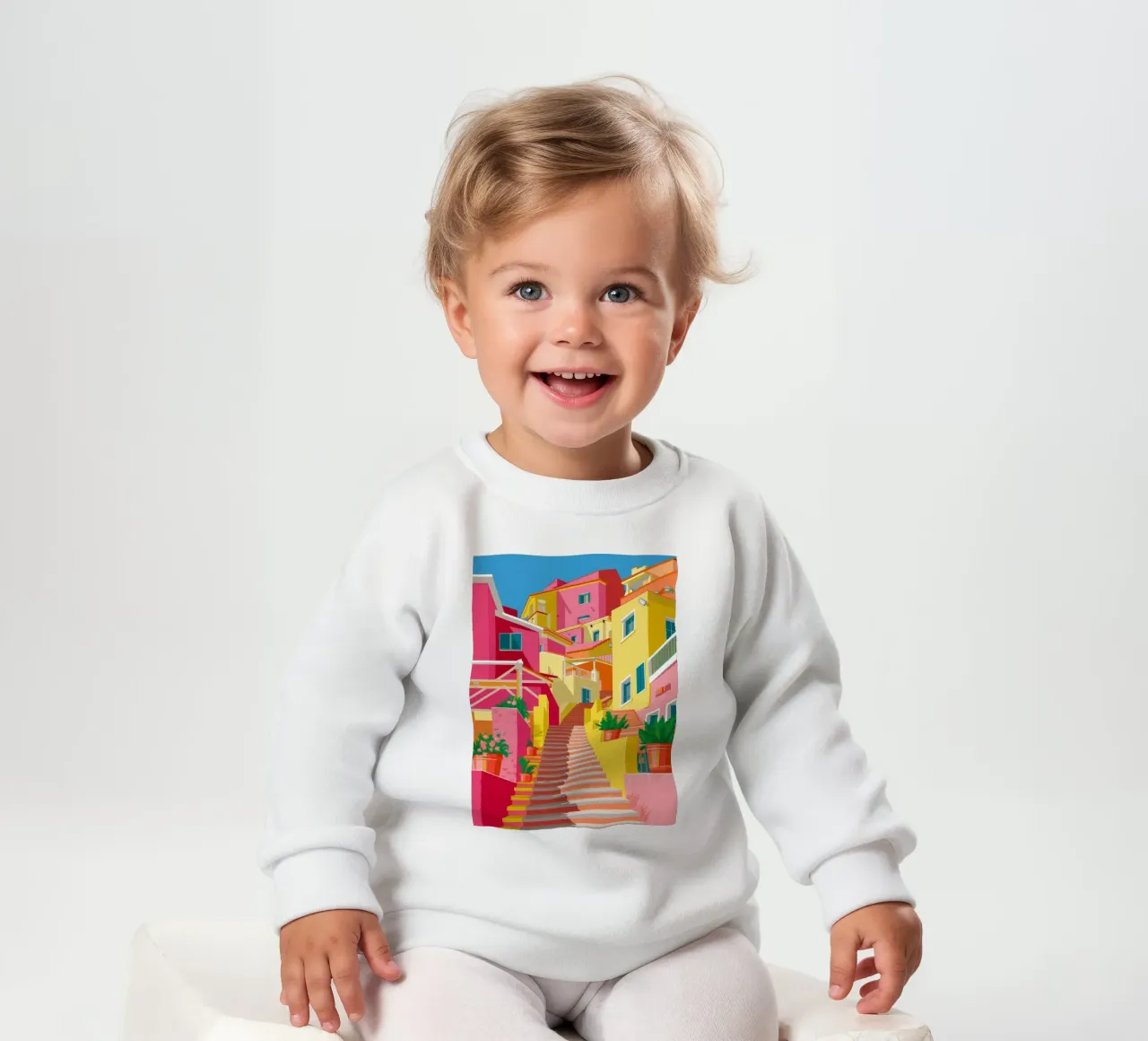 Salita della scala cromatica felpa neonato da Jasper Rune