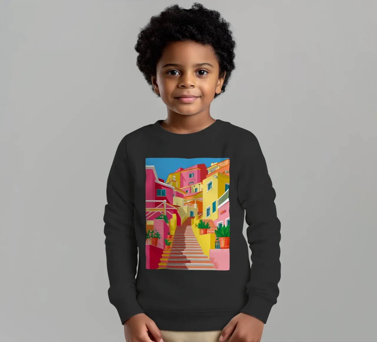 Salita della scala cromatica felpa bambino da Jasper Rune