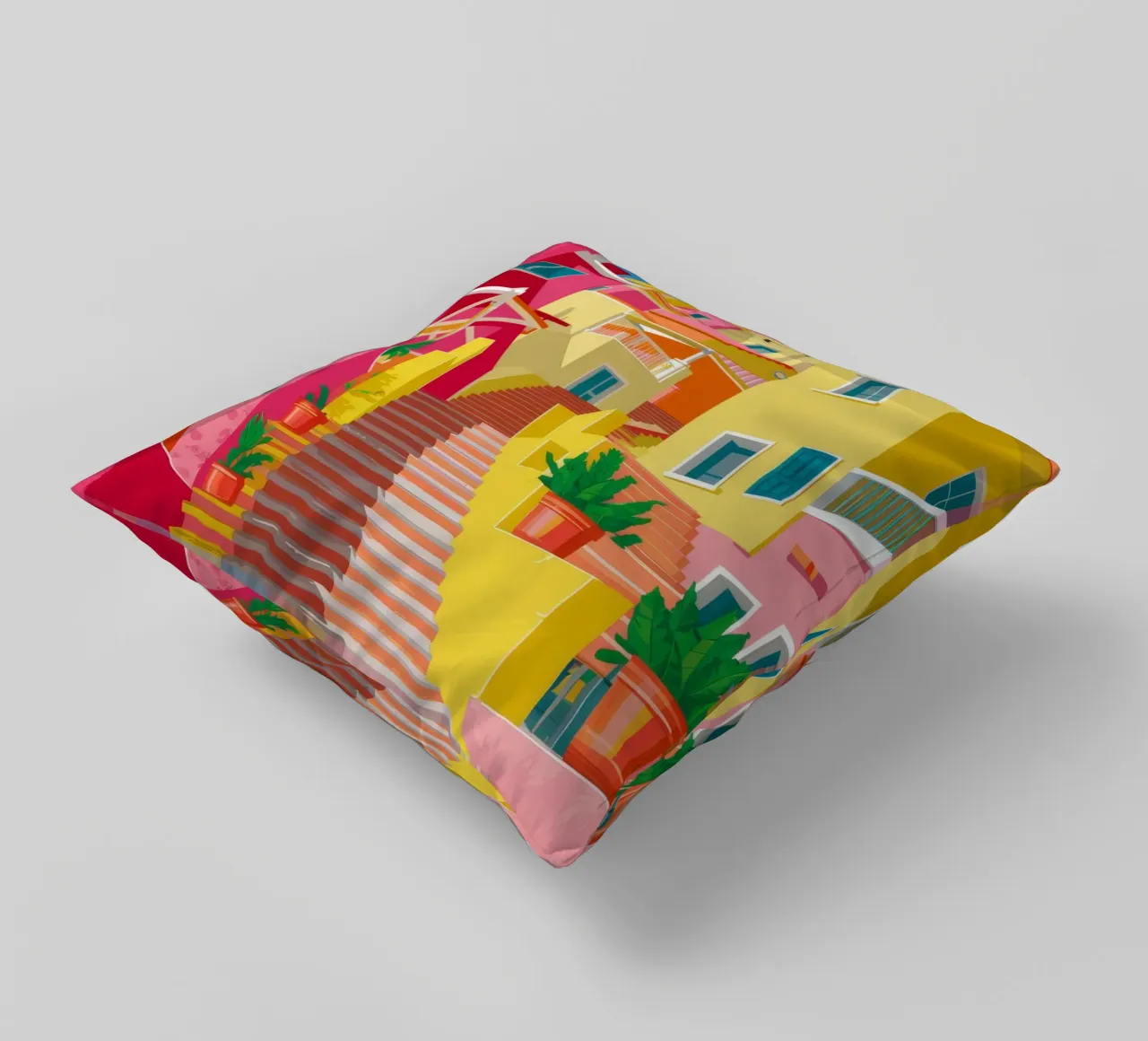 Salita della scala cromatica cuscino da Jasper Rune