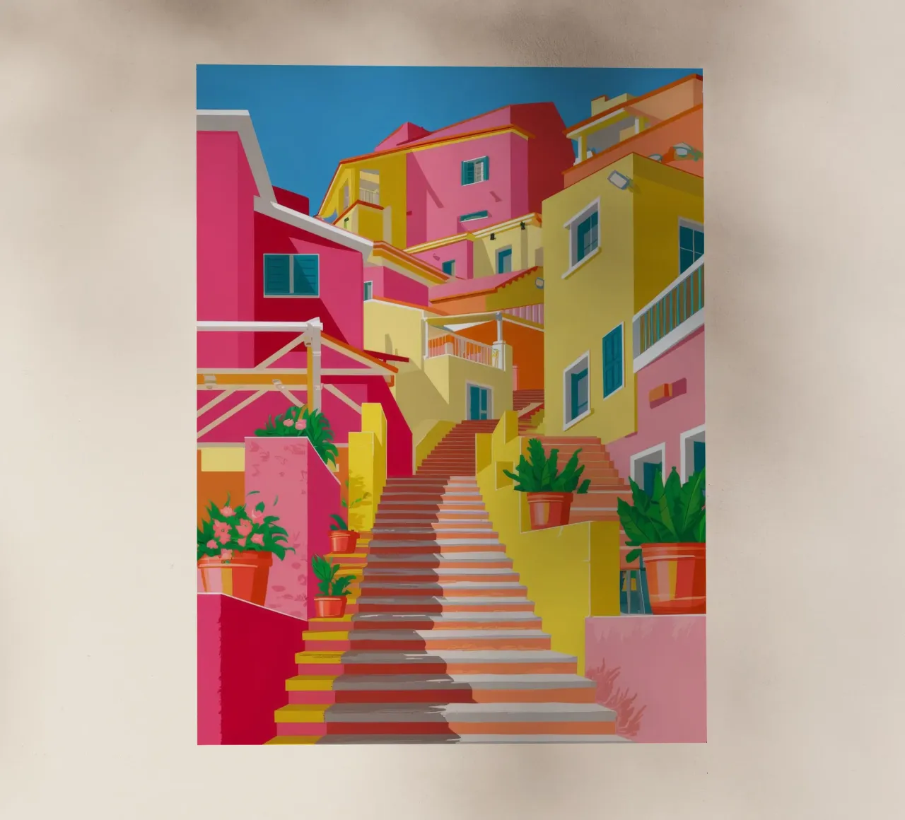 Salita della scala cromatica pellicola backlit da Jasper Rune