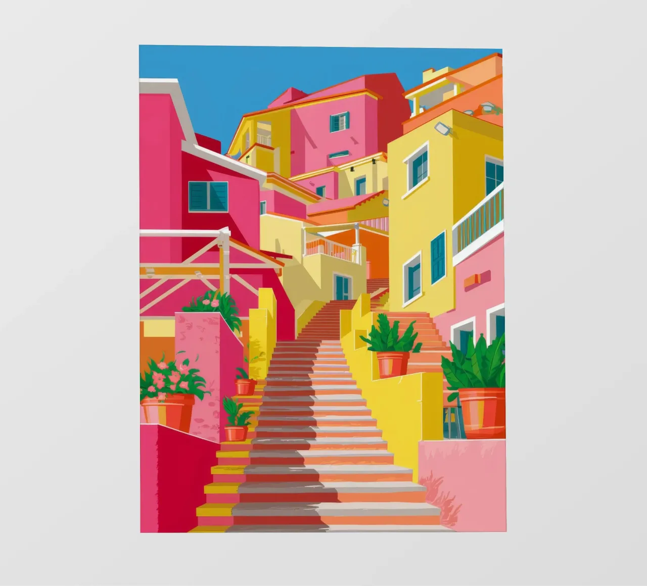 Salita della scala cromatica pellicola backlit da Jasper Rune