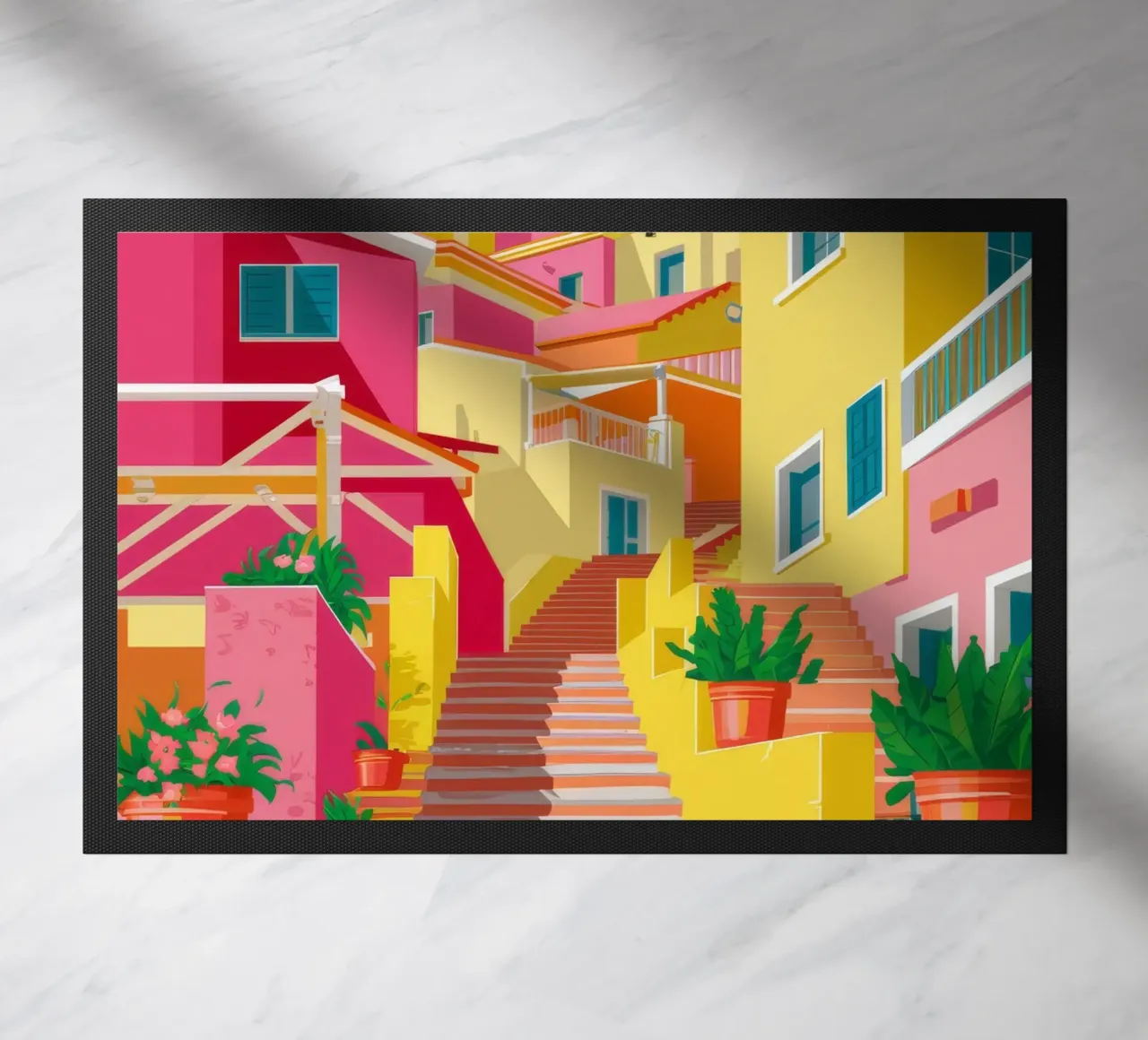 Salita della scala cromatica zerbino da Jasper Rune