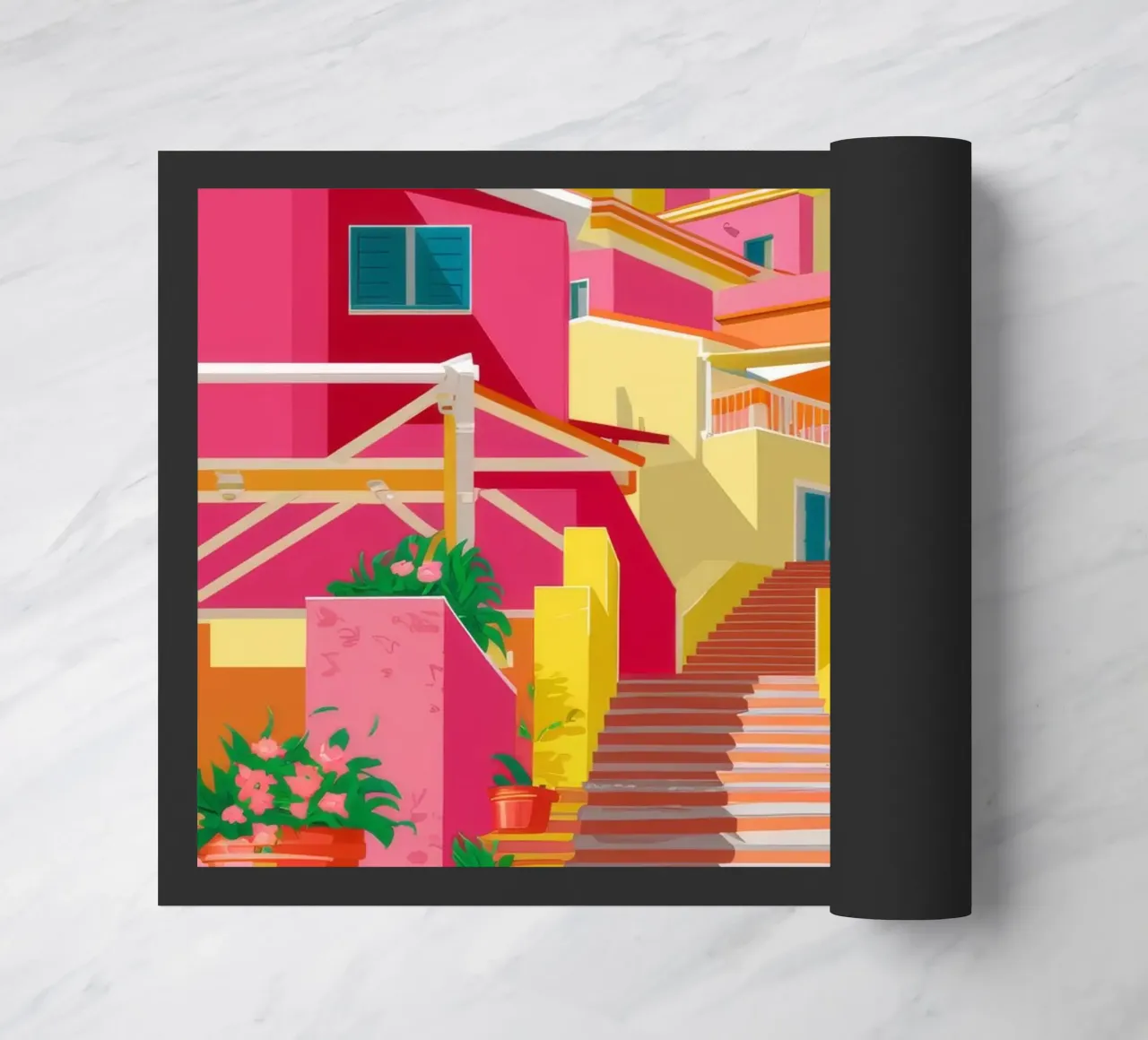 Salita della scala cromatica zerbino da Jasper Rune