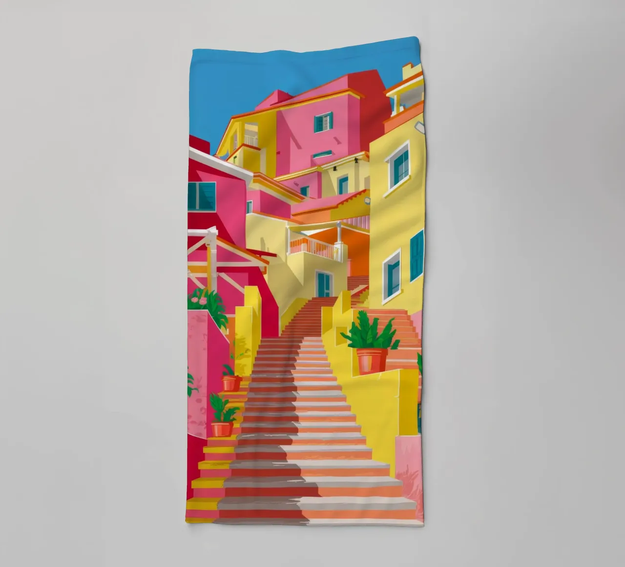 Escalera cromática toalla de baño de Jasper Rune