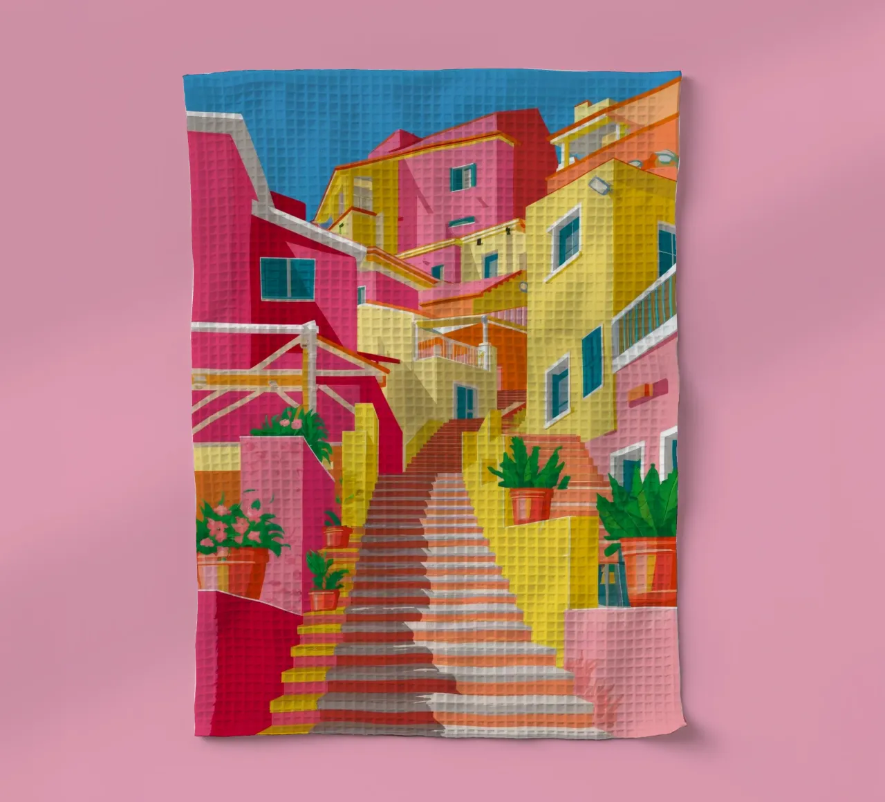 Salita della scala cromatica canovaccio da cucina da Jasper Rune