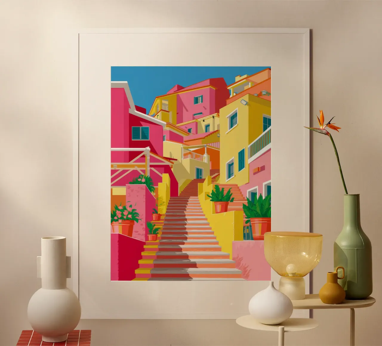 Salita della scala cromatica carta hahnemühle da Jasper Rune