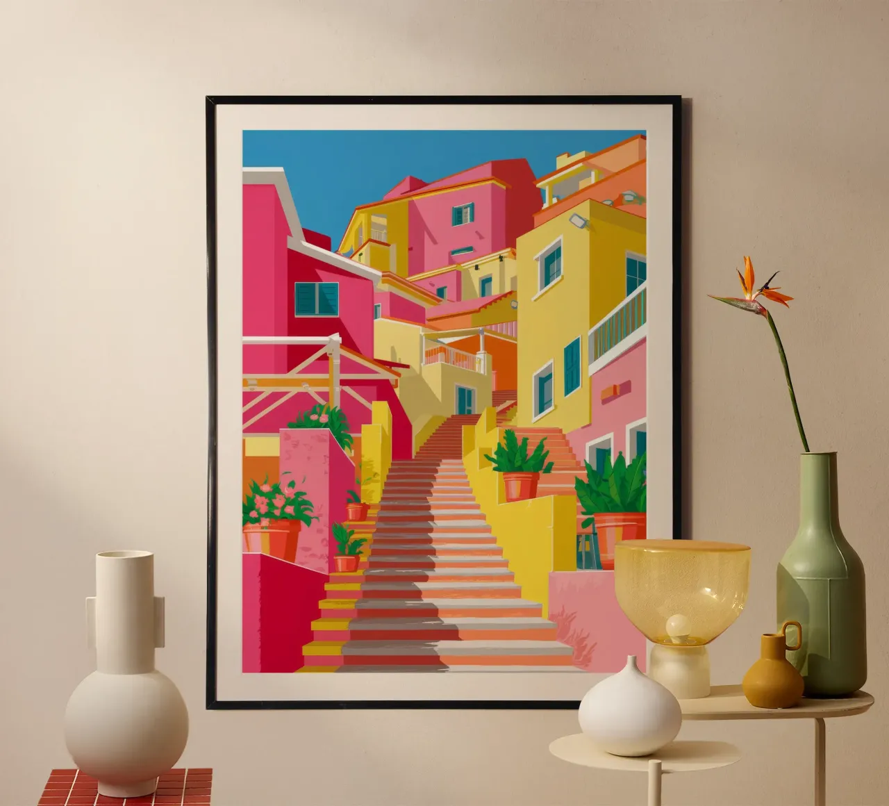 Salita della scala cromatica carta hahnemühle da Jasper Rune