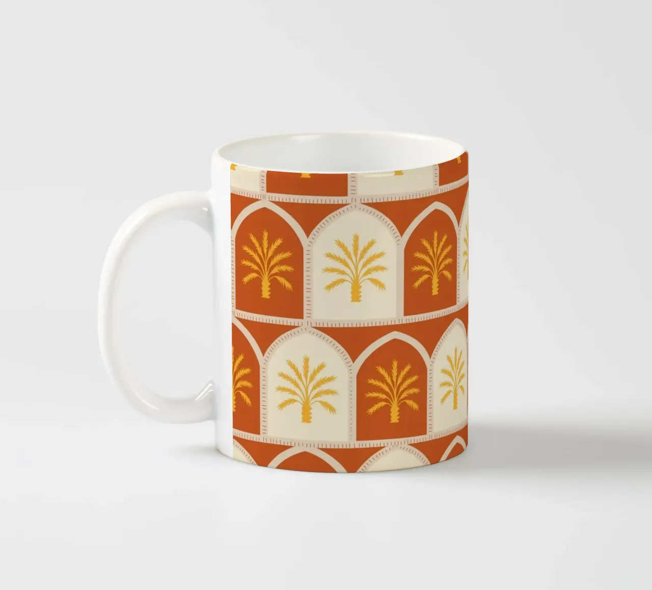 Archi di palma tazza in ceramica da Kintsugi99