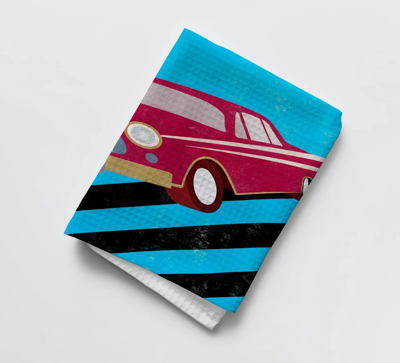 auto retro pop art canovaccio da cucina da ralliness