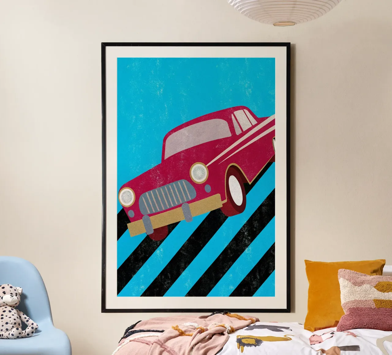 car retro pop art hahnemühle de ralliness