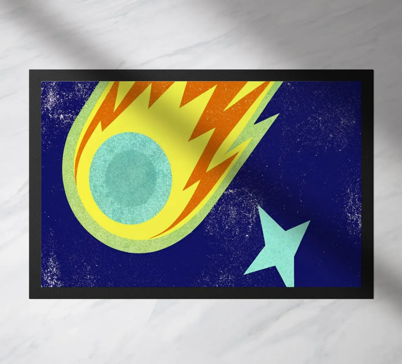 cometa retro art zerbino da ralliness