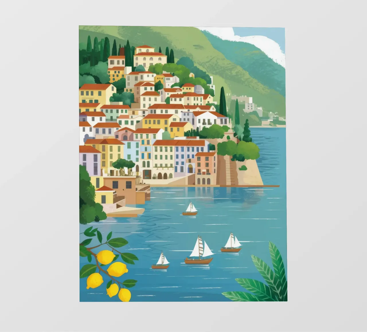 Lemon Grove Seaview telo in pvc da Jasper Rune