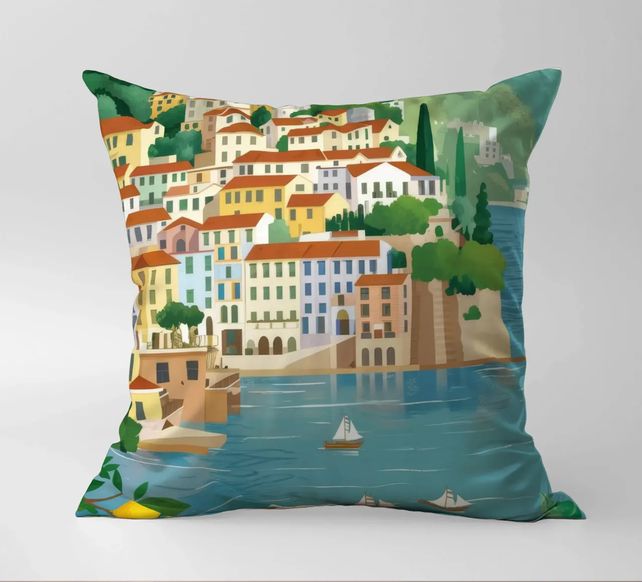 Lemon Grove Seaview cuscino da Jasper Rune